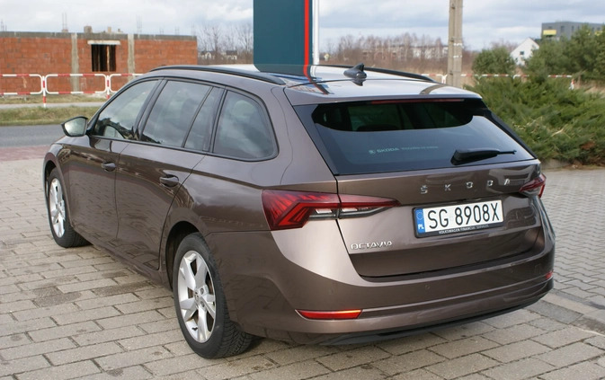 Skoda Octavia cena 89500 przebieg: 104600, rok produkcji 2020 z Brzostek małe 137